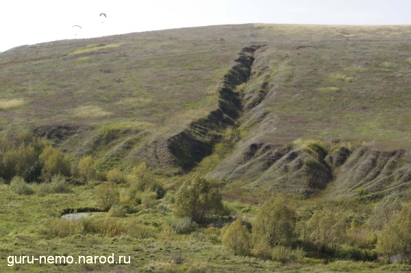 Небольшая речка в одной из балок